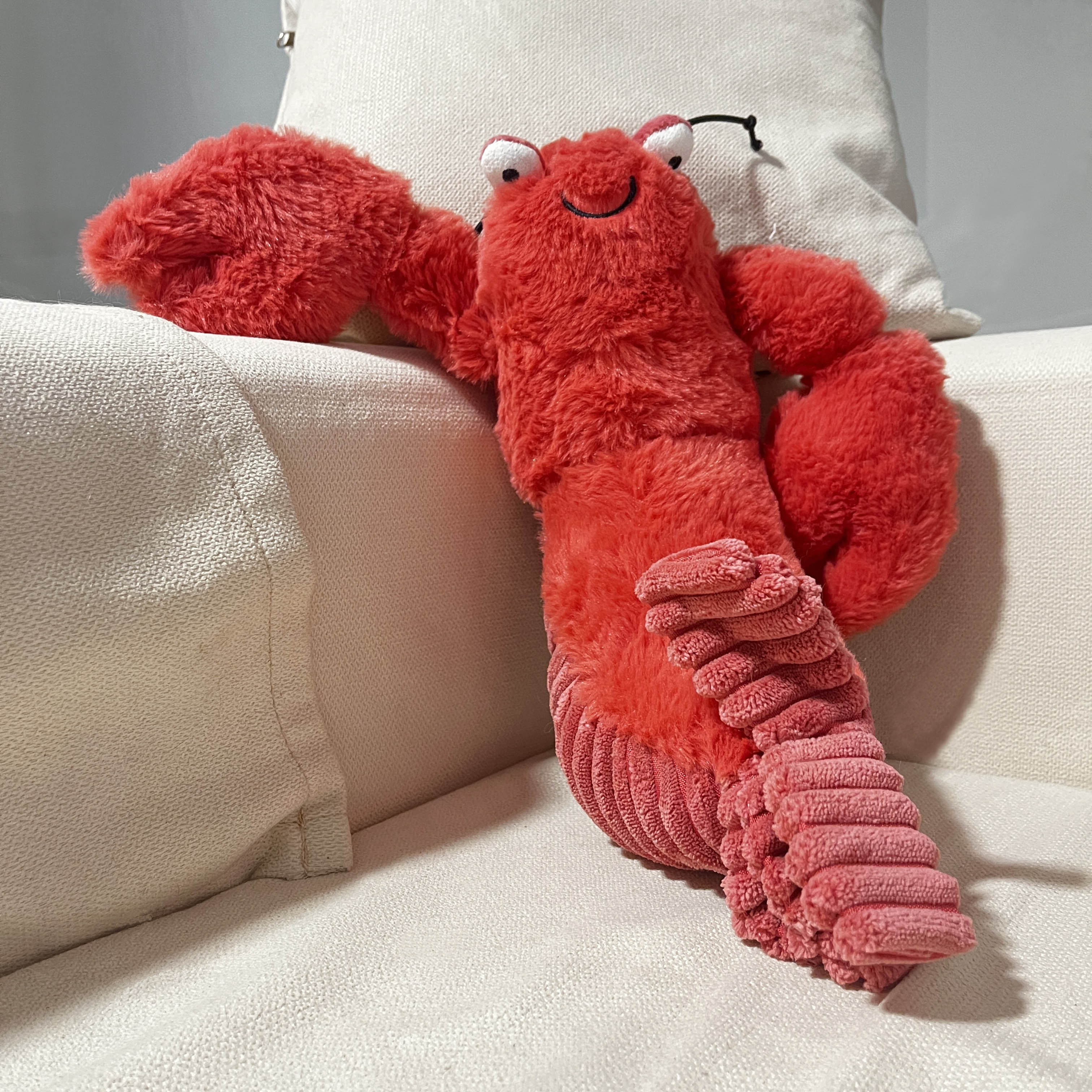 Orange Red Lobster Plush Toy MUDSWEET orange-red-lobster-plush-toy-mudsweet
