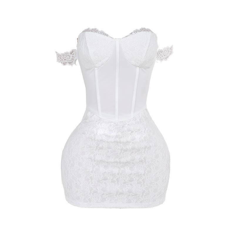 Off Shoulder Sweetheart Neck Max Tulle Dresses Mist