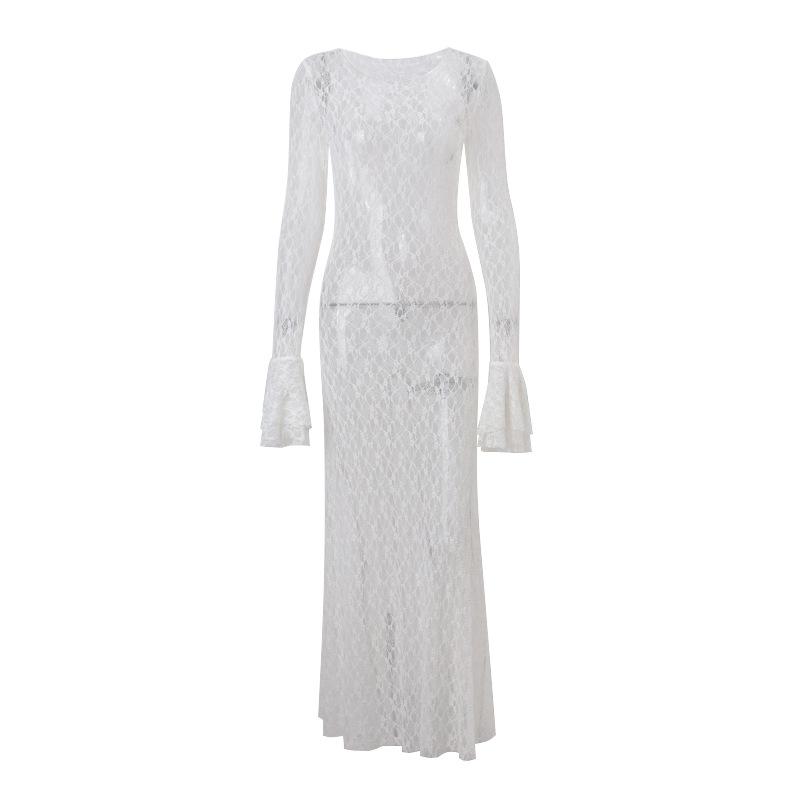 Myleah See Through Maxi Dress