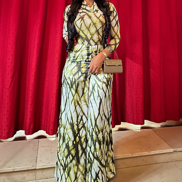 Long sleeve ruched maxi dress