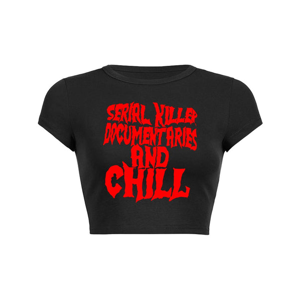 Killer Chill Crop Top Baby Tee