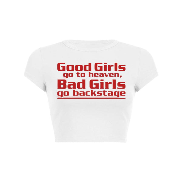 Camiseta corta para bebé Good Girls Go To Heaven Y2K 