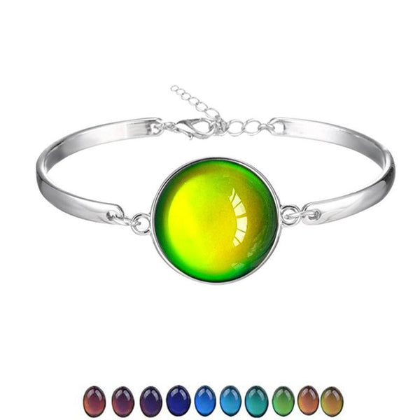 Pulsera colgante de piedra de decoloración 